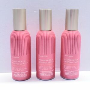 Bath & Body Works RASPBERRIES & WHIPPED VANILLA Concentrated Room Spray (3 Pcs)
